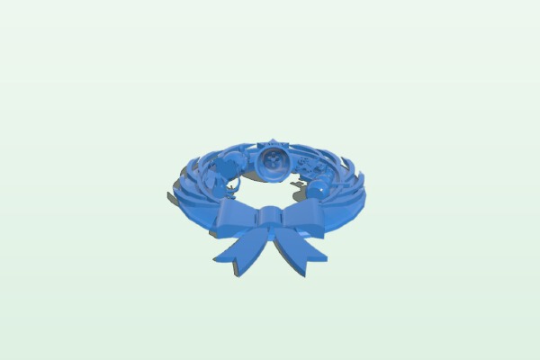 Christmas Wreath | 3d print model