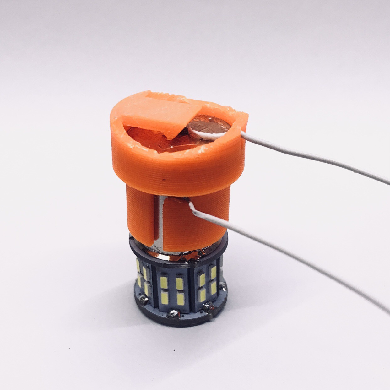 LED Light Socket - No Solders No Metal Spring