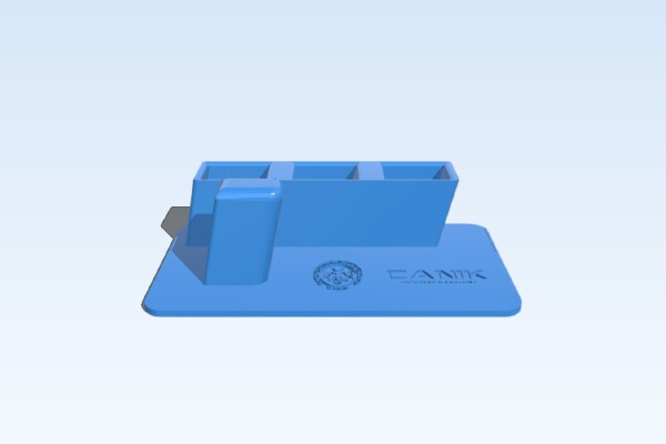 Canik Stand with logo 3 mag | 3d print model