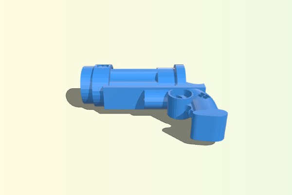 Batman (Harley Quinn Pistol) | 3d print model