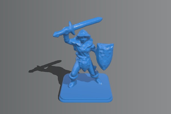 HeroQuest - Female Barbarian | 3d print model