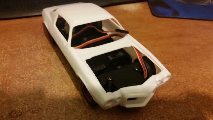 1:25 Scale RC Car Chassis | 3d print model