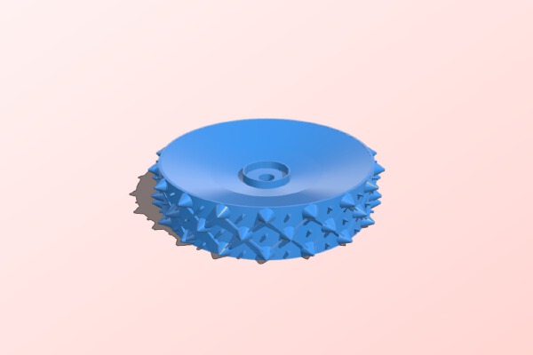 Husqvarna Automower 430X Spike Wheel | 3d print model
