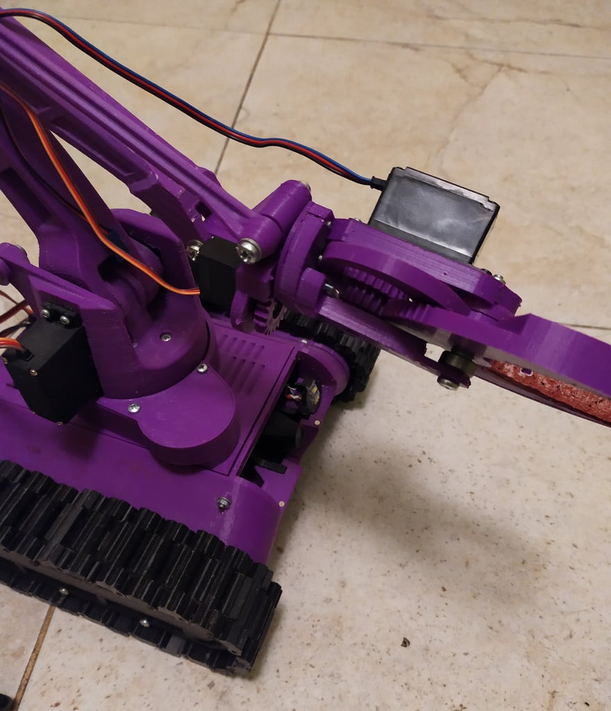 Adapters with rotation for EEZYbotARM MK2 (Mantis Gripper, etc)