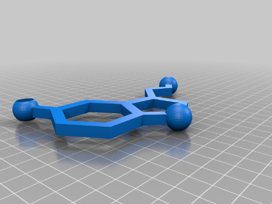 Assorted Serotonin Molecules | 3d print model