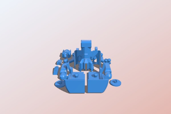 MakerBot Mascot Transformer | 3d print model