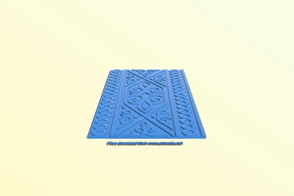 Pattern decor design | 3d print model
