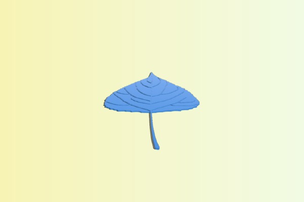 Poplar tree leaf | 3d print model