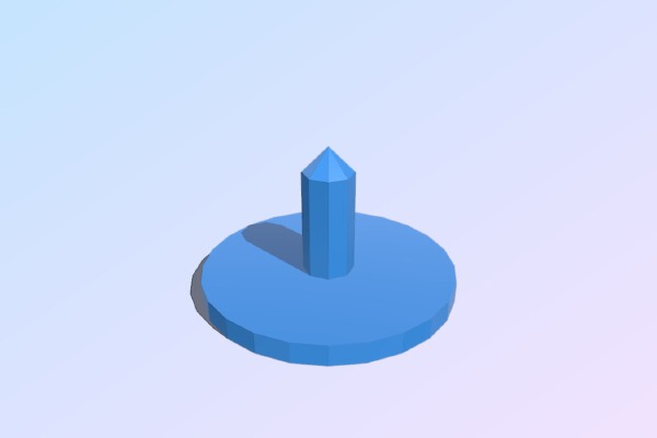 Golf Ball Marker | 3d print model