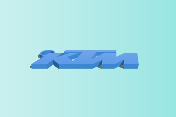 KTM Keychain - portachiavi | 3d print model