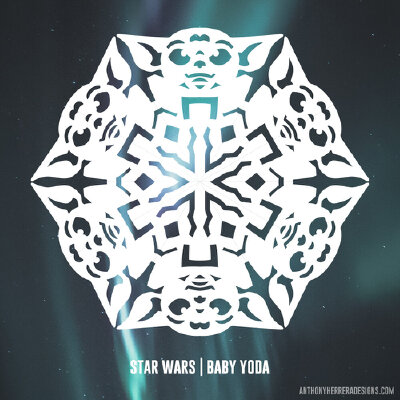 Star Wars Snowflake Christmas Decorations | 3d print model