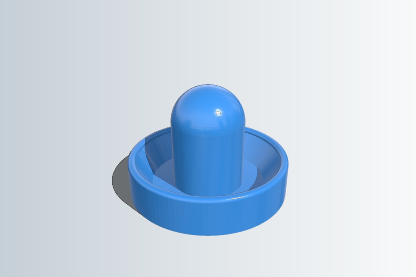 full size air hckey mallet