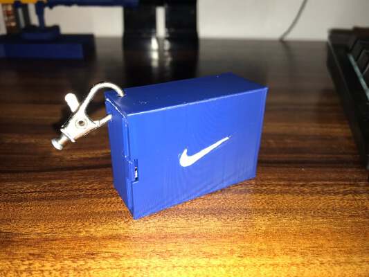 Nike Jordan 1 Shoe with Box (Keychain) | 3d print model