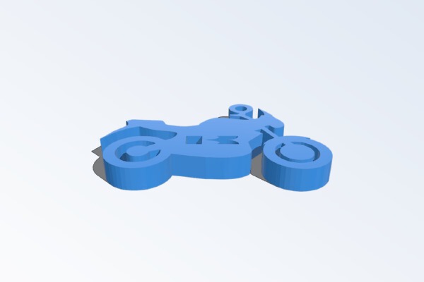 Kawasaki Versys Keychain | 3d print model