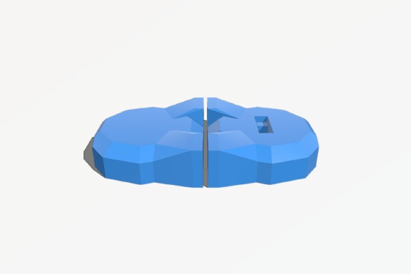 Life (or anything) counter for table-top games adjusted for visibility | 3d print model