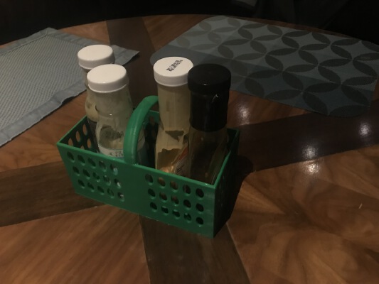 Condiment Caddy (CCaddy) | 3d print model