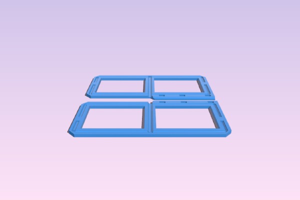 1.2 GHz Moxon antenna for video receiver | 3d print model