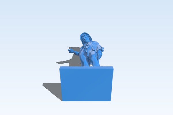 Cupid Disguised As A Shepherd Boy | 3d print model