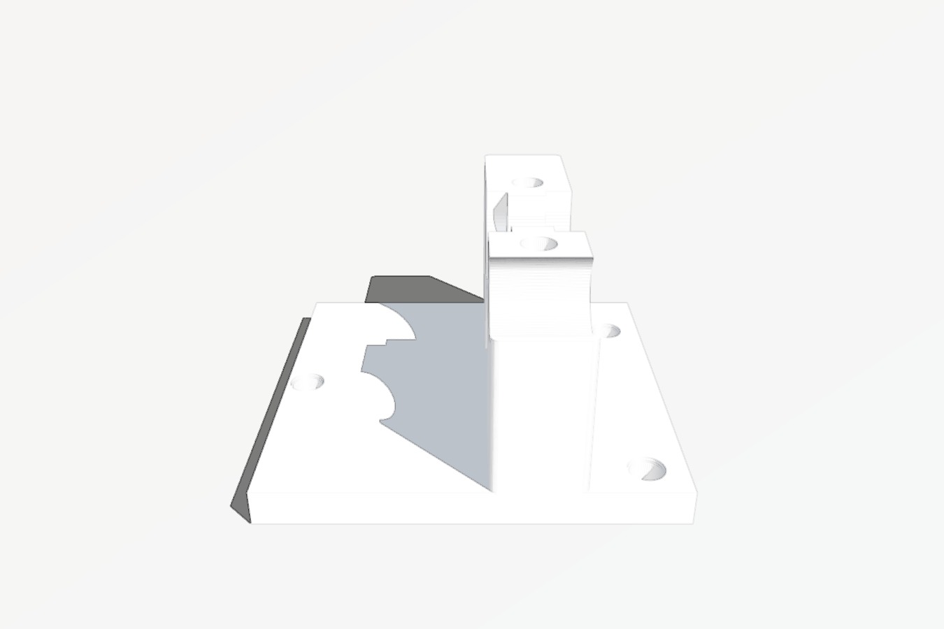 Hypercube Linear Rail E3D Mount (Fusion)