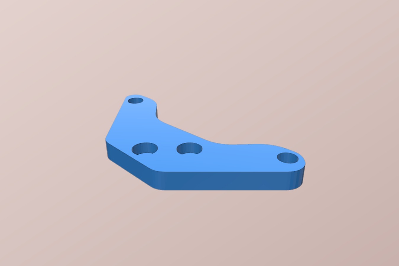 TronXY X1 Radial Fan Mounting Bracket