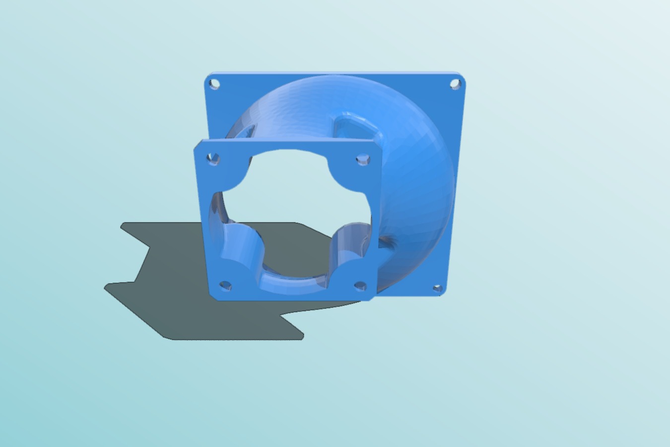 Fan Flange 40mm to 70mm