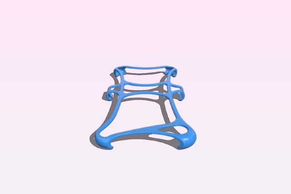 Iphone 7 exoskeleton minimalistic cover | 3d print model