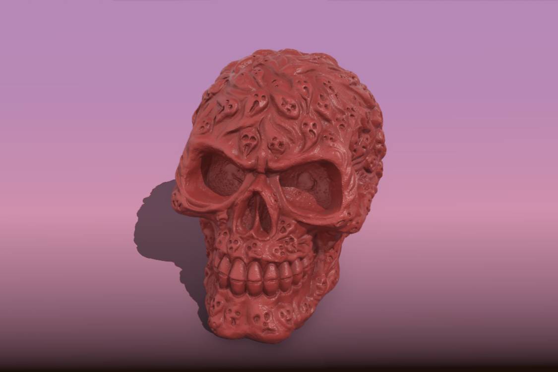 Souls Skull | 3d print model