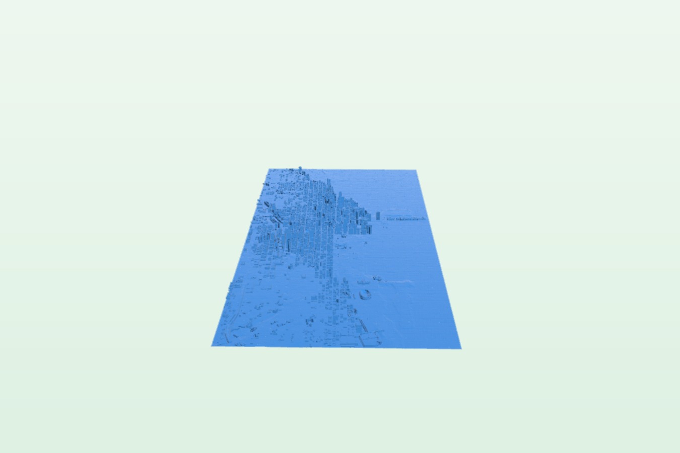 Chicago Skyline 3D Map