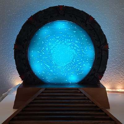 Stargate Event Horizon Lithophane | 3d print model