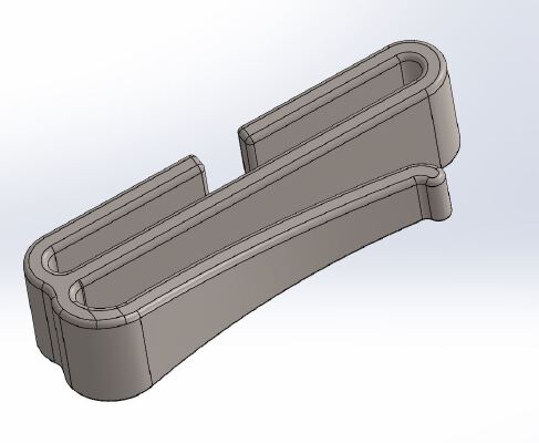 Webbing Buckle Strap Belt end Clip Adjust Keeper | 3d print model