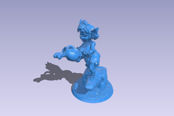 Female Goblin | 3d print model