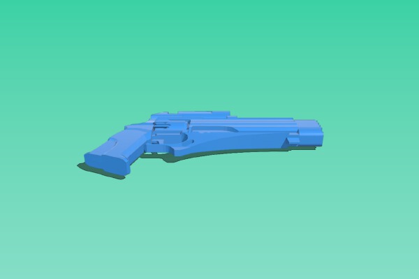 Erianna’s Vow Hand Cannon – Gun | 3d print model