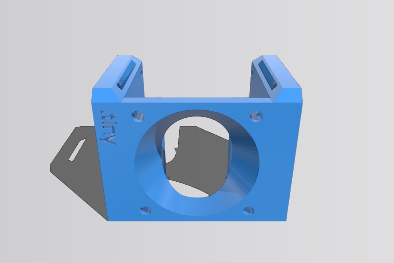 E3D v5 40mm Fan duct with Layer Fan .tiny