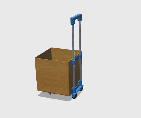 Wheelie tote box kit | 3d print model