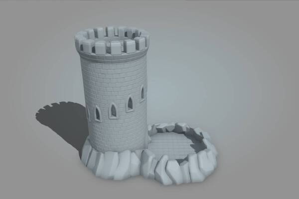 Dice Tower | 3d print model