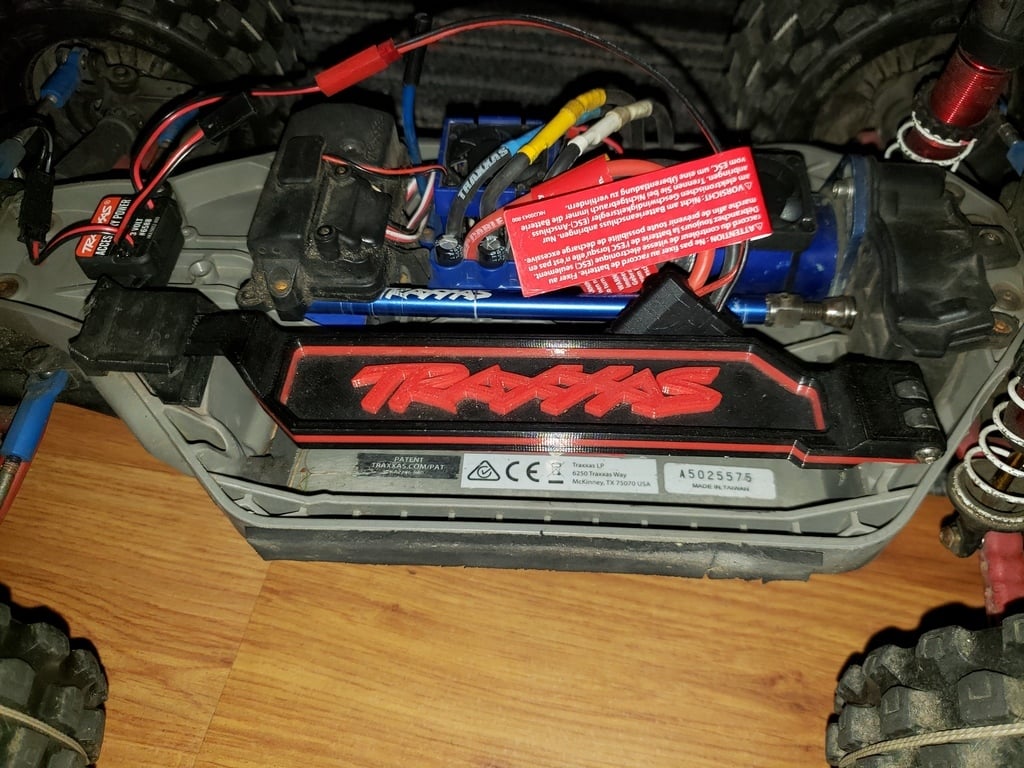 Traxxas Rustler 4x4 VXL Battery Strap for Short and Long Battery Compartment Chassis