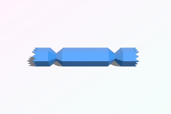 Christmas Cracker | 3d print model