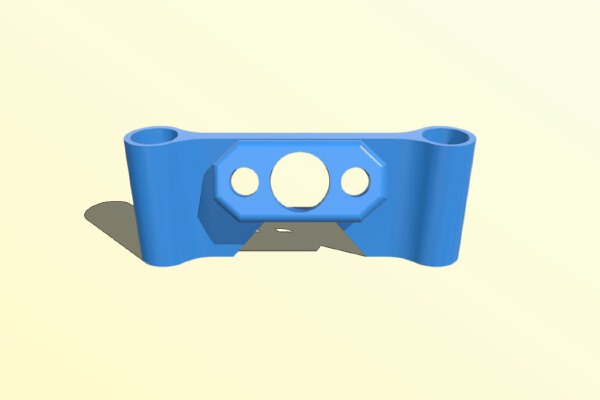 Raggio Unify SMA Antenna Mount | 3d print model