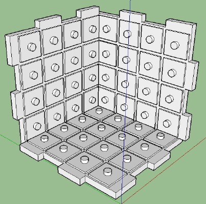 3D modular chess | 3d print model