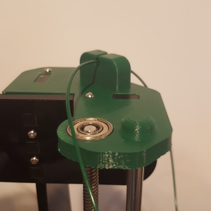 Anet Z-axis top with bearings and filament guide