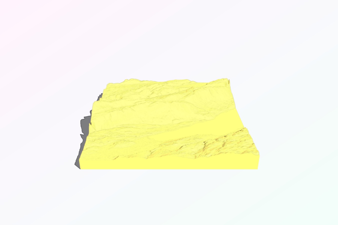 Neuchâtel topography