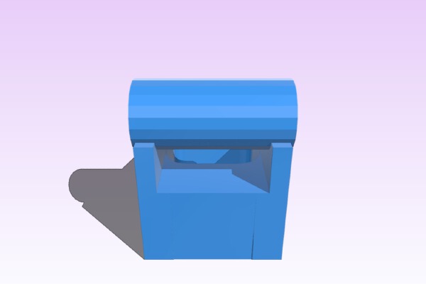 Nerf sight for awesome dart holder | 3d print model