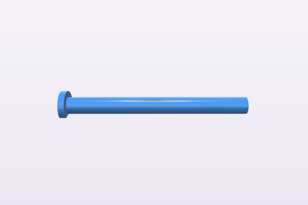 Printed Takedown Pin For Caliburn | 3d print model