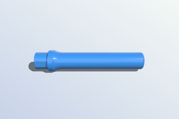 Airsoft S&W model 10 army barrel for HFC131 | 3d print model