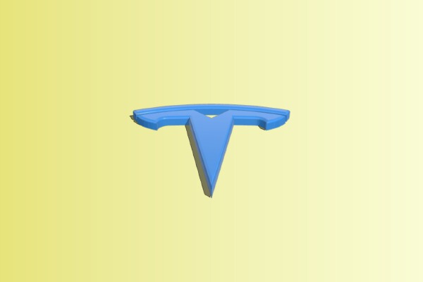 Tesla Logo | 3d print model