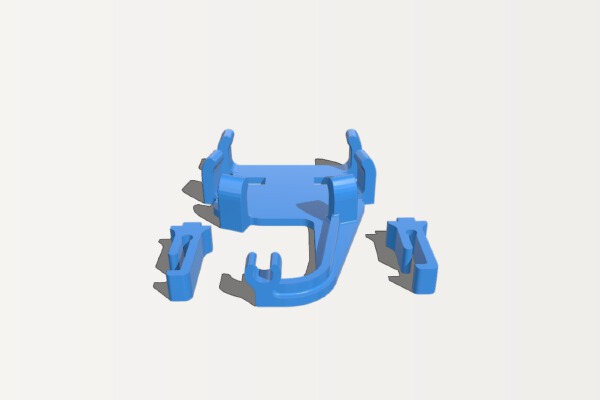 Reeseallen's Cobb AccessPORT Holder for Subaru WRX - all 3 parts | 3d print model