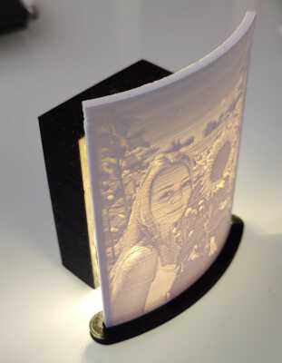 Litho Bild Ständer | 3d print model