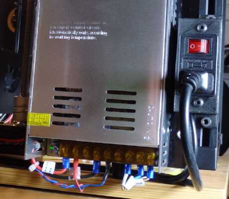 Ender 4 - Power Main Plug & ON_OFF switch little box | 3d print model