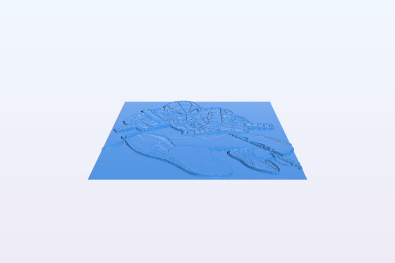 lithophane SPIDERMAN