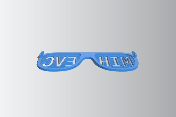 My Customized Shutter Shades MIHEVC | 3d print model